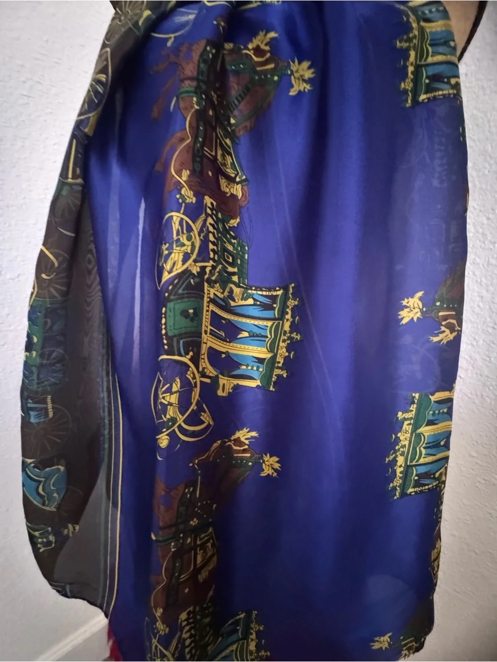 Hermes Silk Scarf